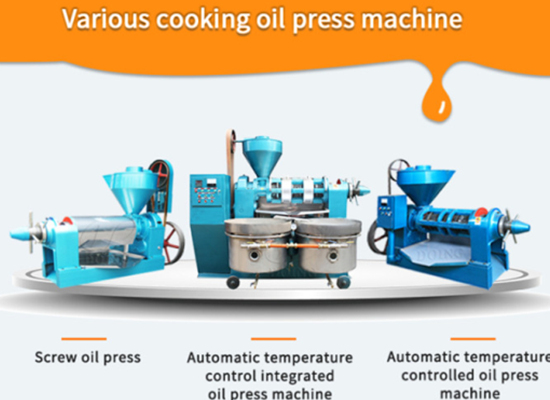 Various cooking oil press machine