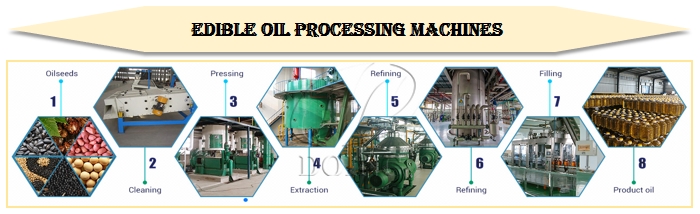 máquina procesadora de aceite comestible