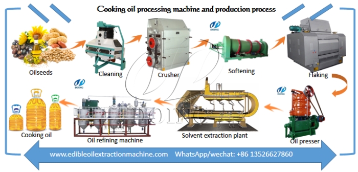 máquina procesadora de aceite de maní